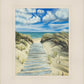 Enjoy the Beauty on your Broken Path Seashore