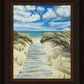 Enjoy the Beauty on your Broken Path Seashore