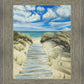 Enjoy the Beauty on your Broken Path Seashore