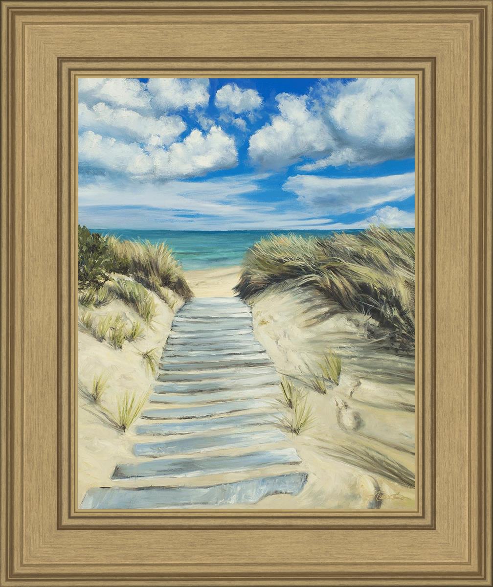 Enjoy the Beauty on your Broken Path Seashore