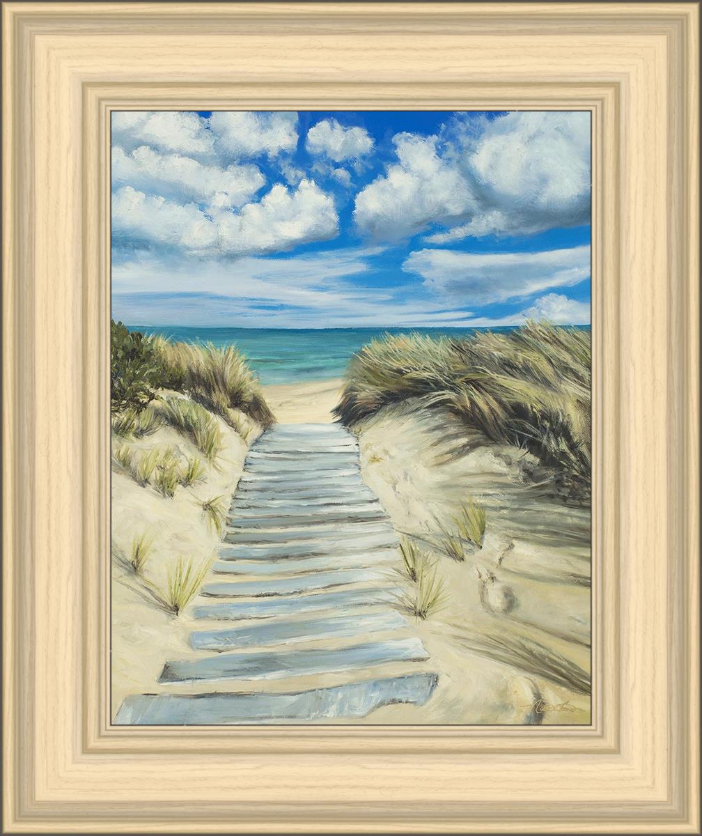 Enjoy the Beauty on your Broken Path Seashore