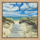 Enjoy the Beauty on your Broken Path Seashore