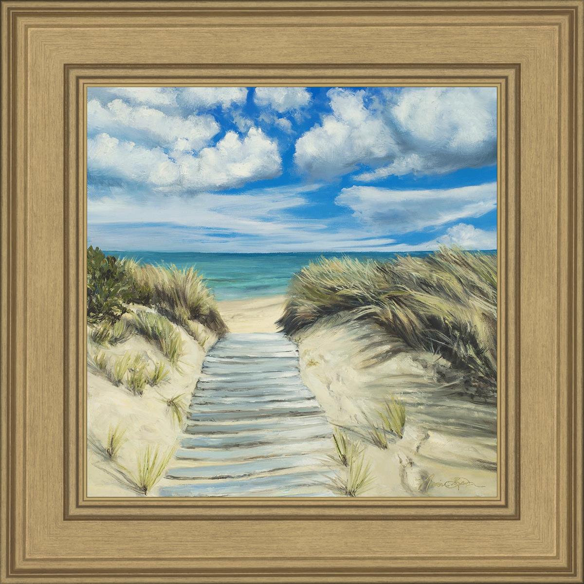 Enjoy the Beauty on your Broken Path Seashore