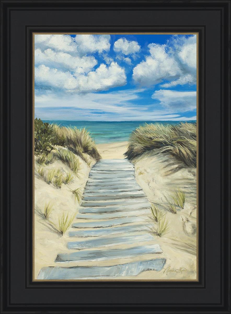 Enjoy the Beauty on your Broken Path Seashore