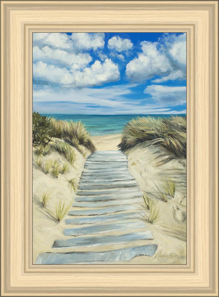 Enjoy the Beauty on your Broken Path Seashore