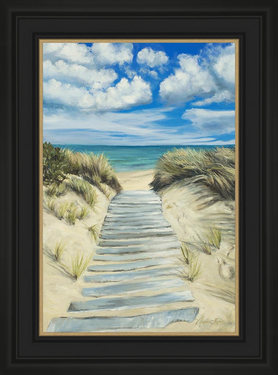 Enjoy the Beauty on your Broken Path Seashore