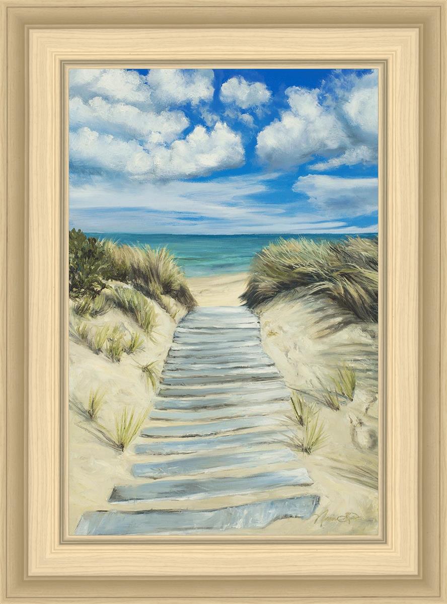 Enjoy the Beauty on your Broken Path Seashore