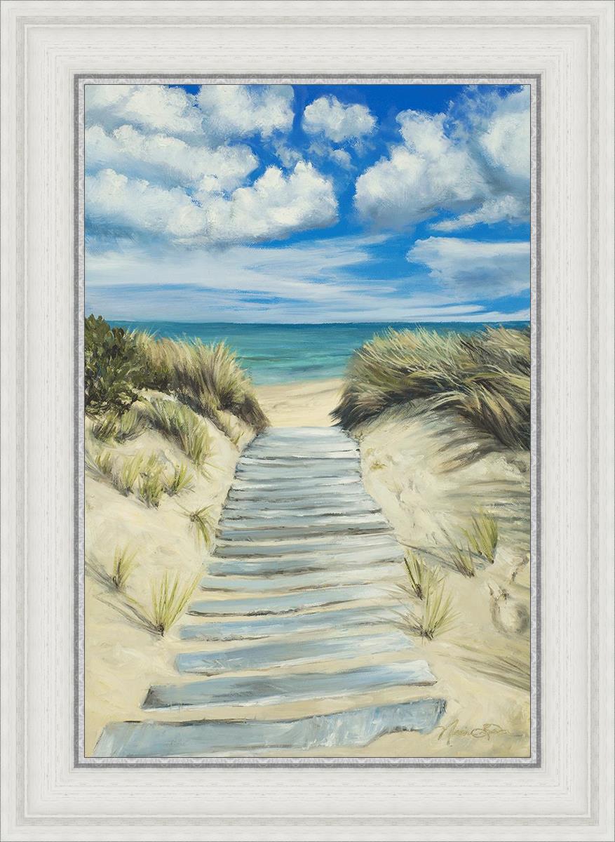 Enjoy the Beauty on your Broken Path Seashore