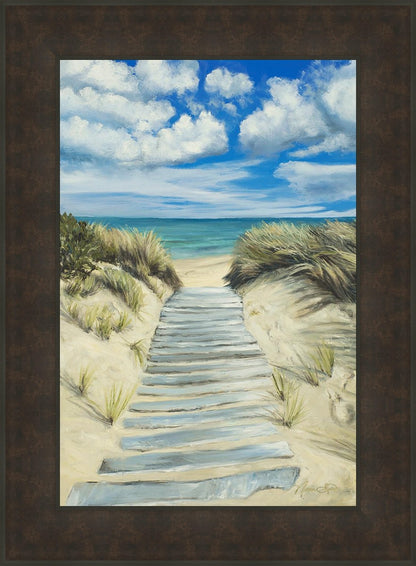 Enjoy the Beauty on your Broken Path Seashore