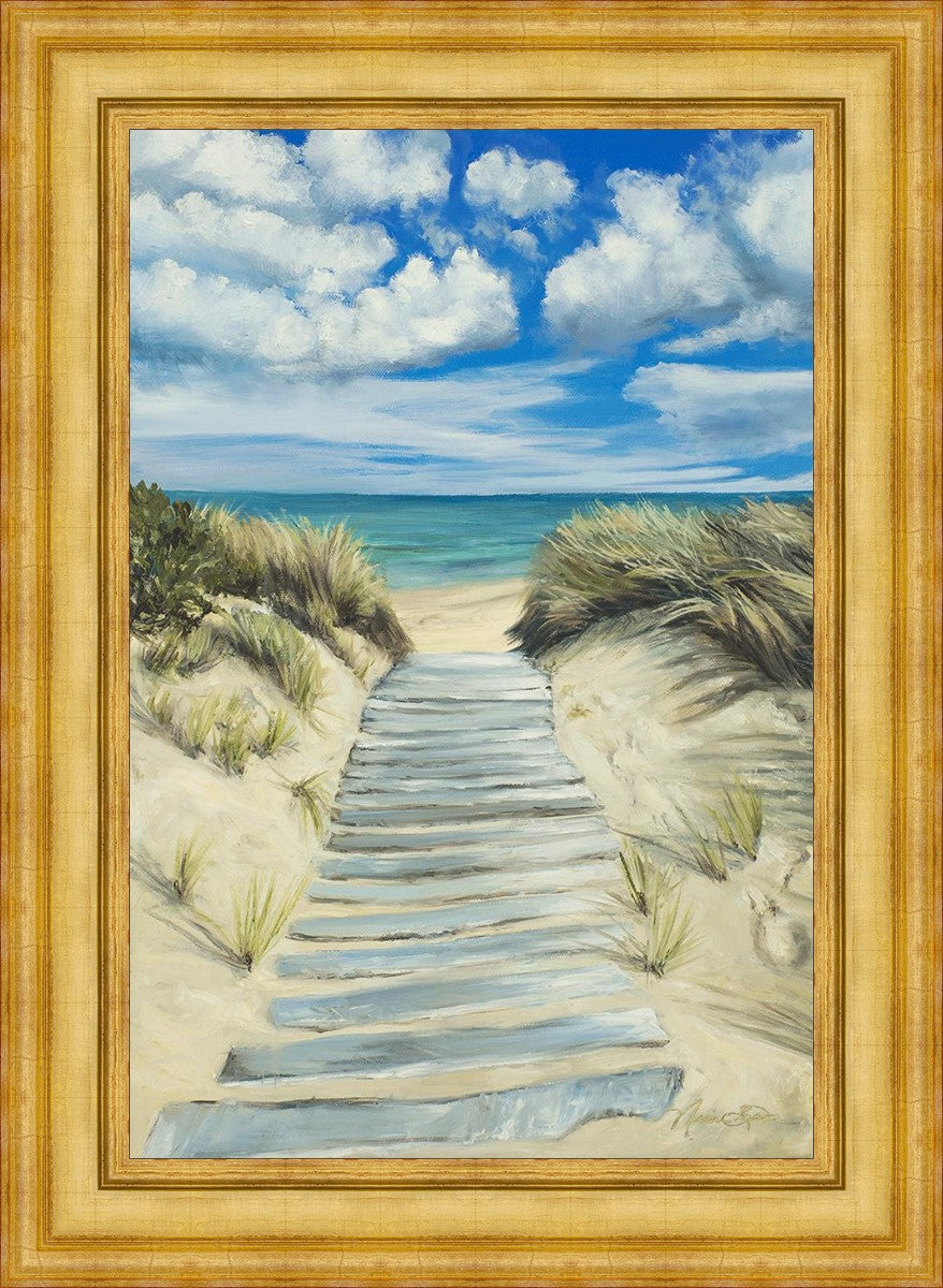 Enjoy the Beauty on your Broken Path Seashore