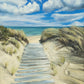 Enjoy the Beauty on your Broken Path Seashore