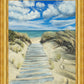 Enjoy the Beauty on your Broken Path Seashore