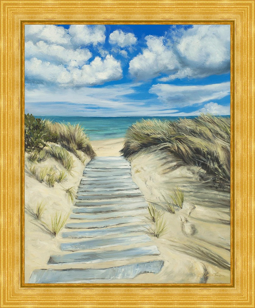 Enjoy the Beauty on your Broken Path Seashore