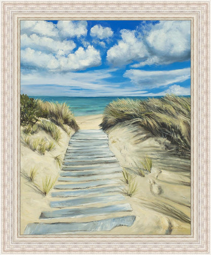 Enjoy the Beauty on your Broken Path Seashore