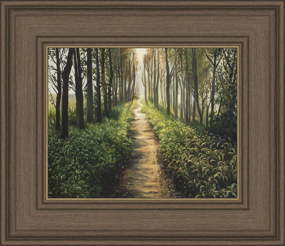 Enjoy The Beauty On Your Broken Path, Forest Walkway