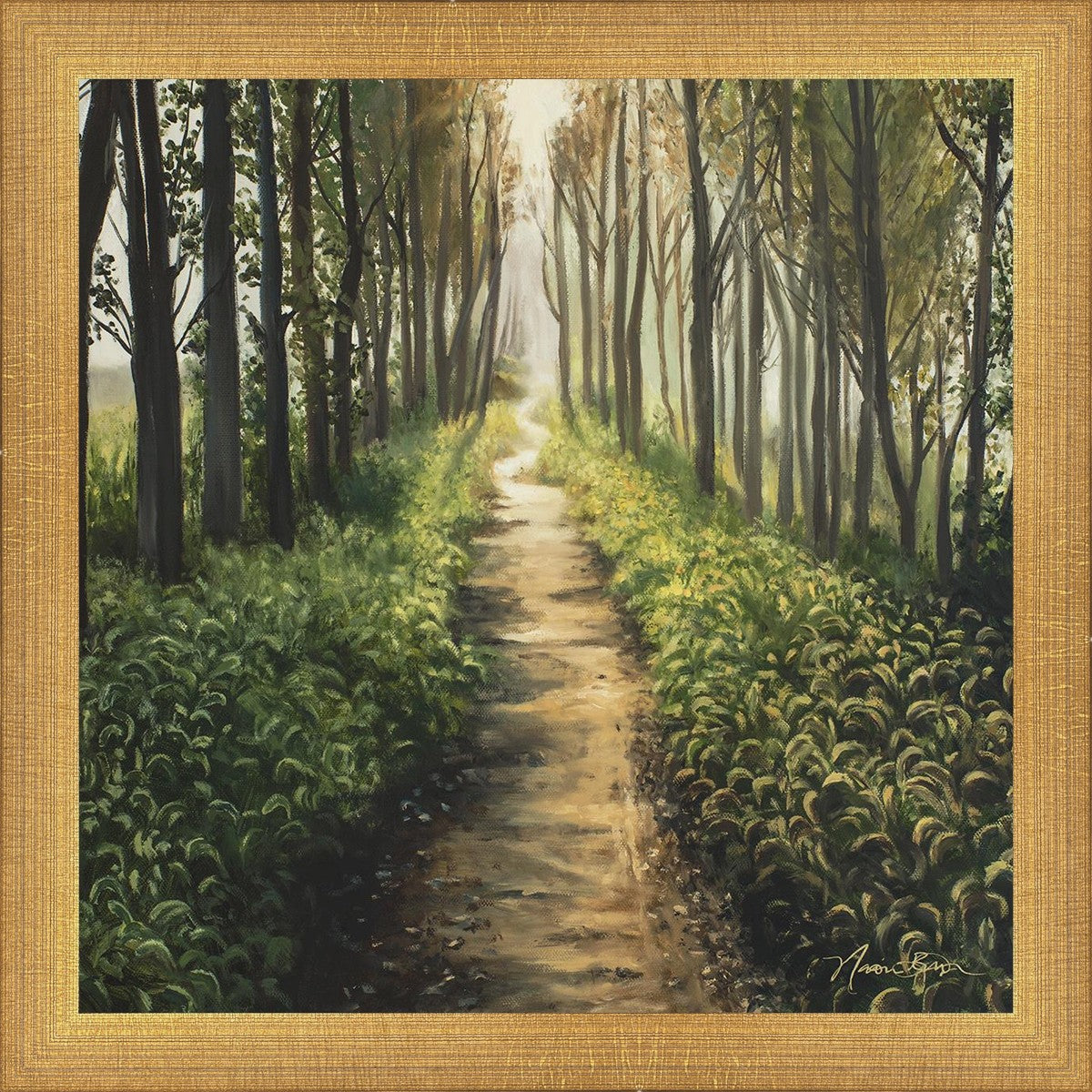 Enjoy The Beauty On Your Broken Path, Forest Walkway