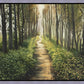 Enjoy The Beauty On Your Broken Path, Forest Walkway