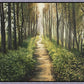 Enjoy The Beauty On Your Broken Path, Forest Walkway