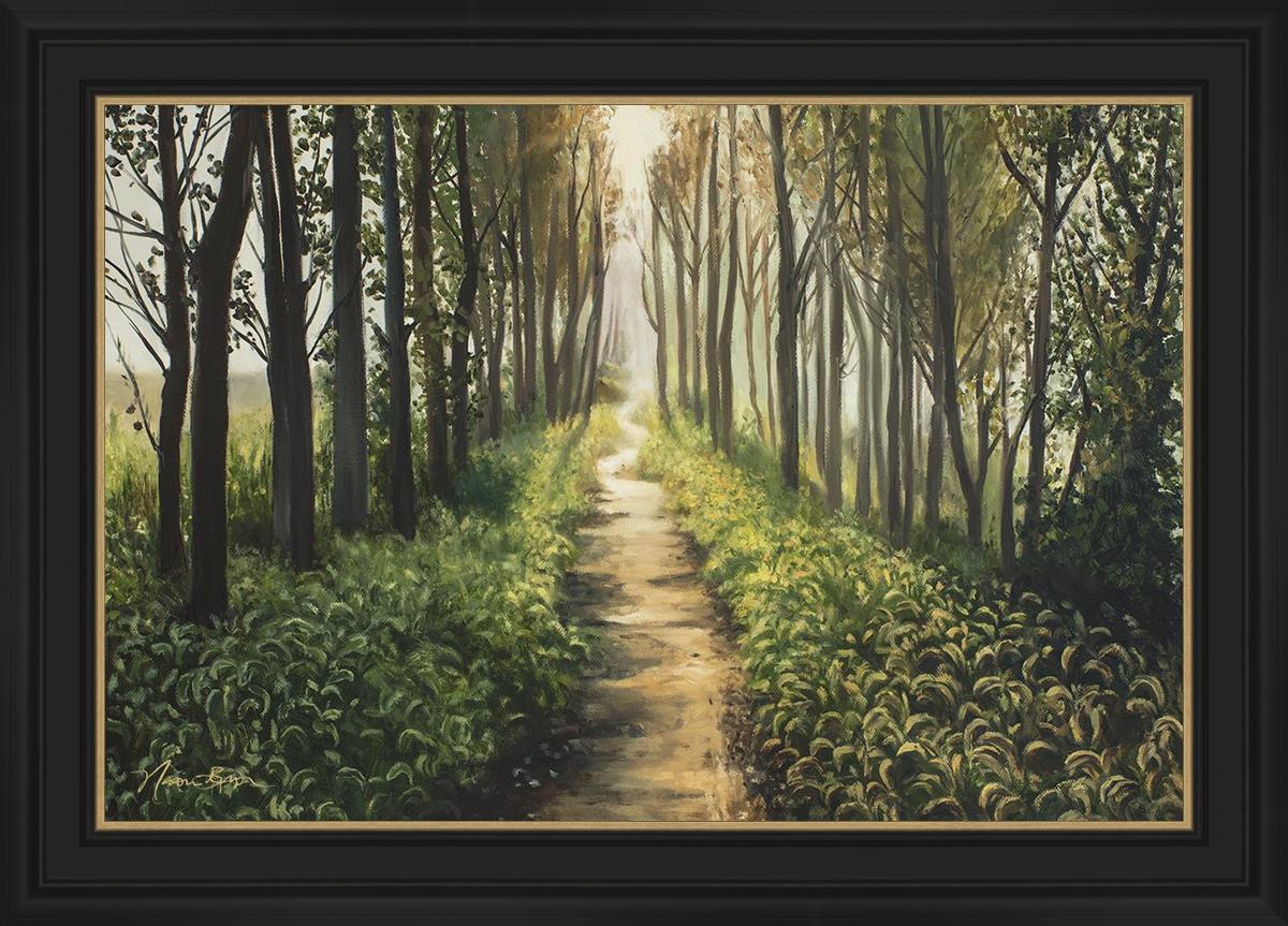 Enjoy The Beauty On Your Broken Path, Forest Walkway