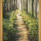 Enjoy The Beauty On Your Broken Path, Forest Walkway