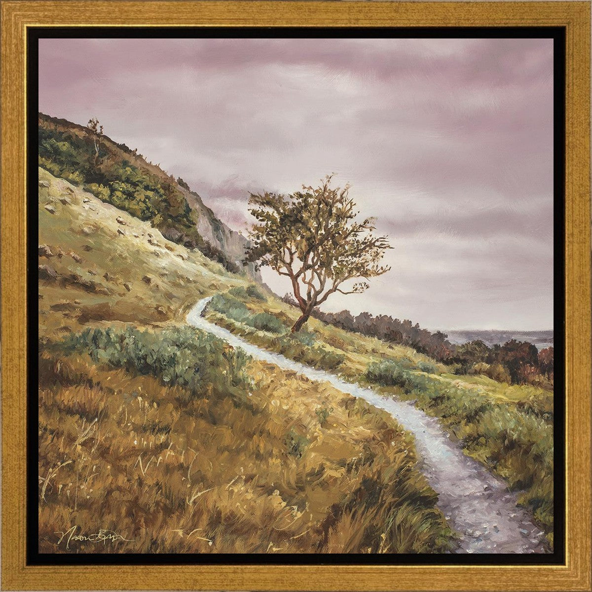 Enjoy the Beauty on your Broken Path Mountain Top Gallery Wrap