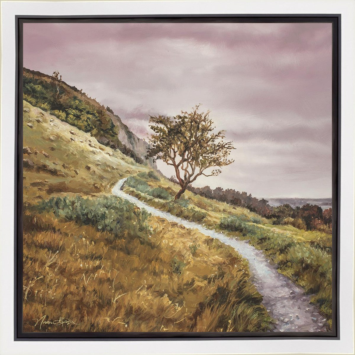 Enjoy the Beauty on your Broken Path Mountain Top Gallery Wrap