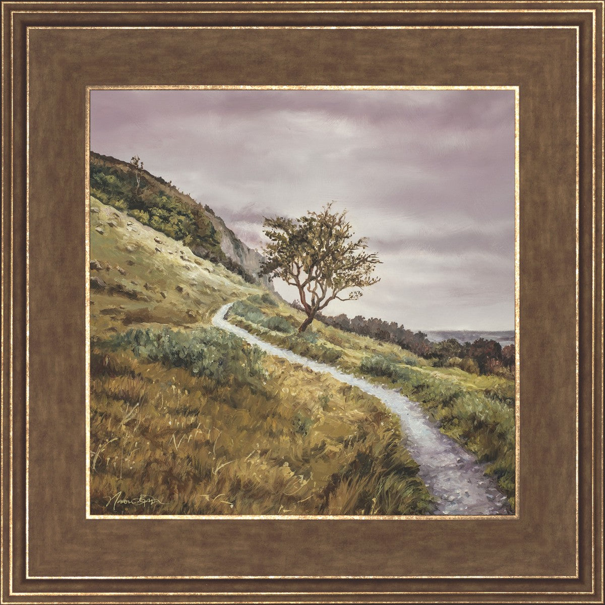 Enjoy the Beauty on your Broken Path Mountain Top