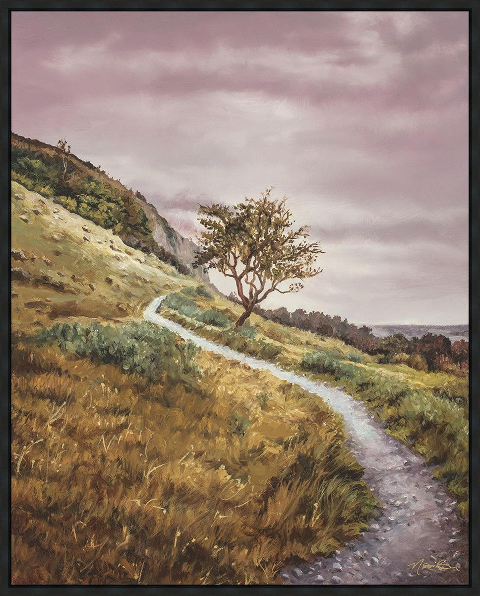 Enjoy the Beauty on your Broken Path Mountain Top Large Wall Art Gallery Wrap