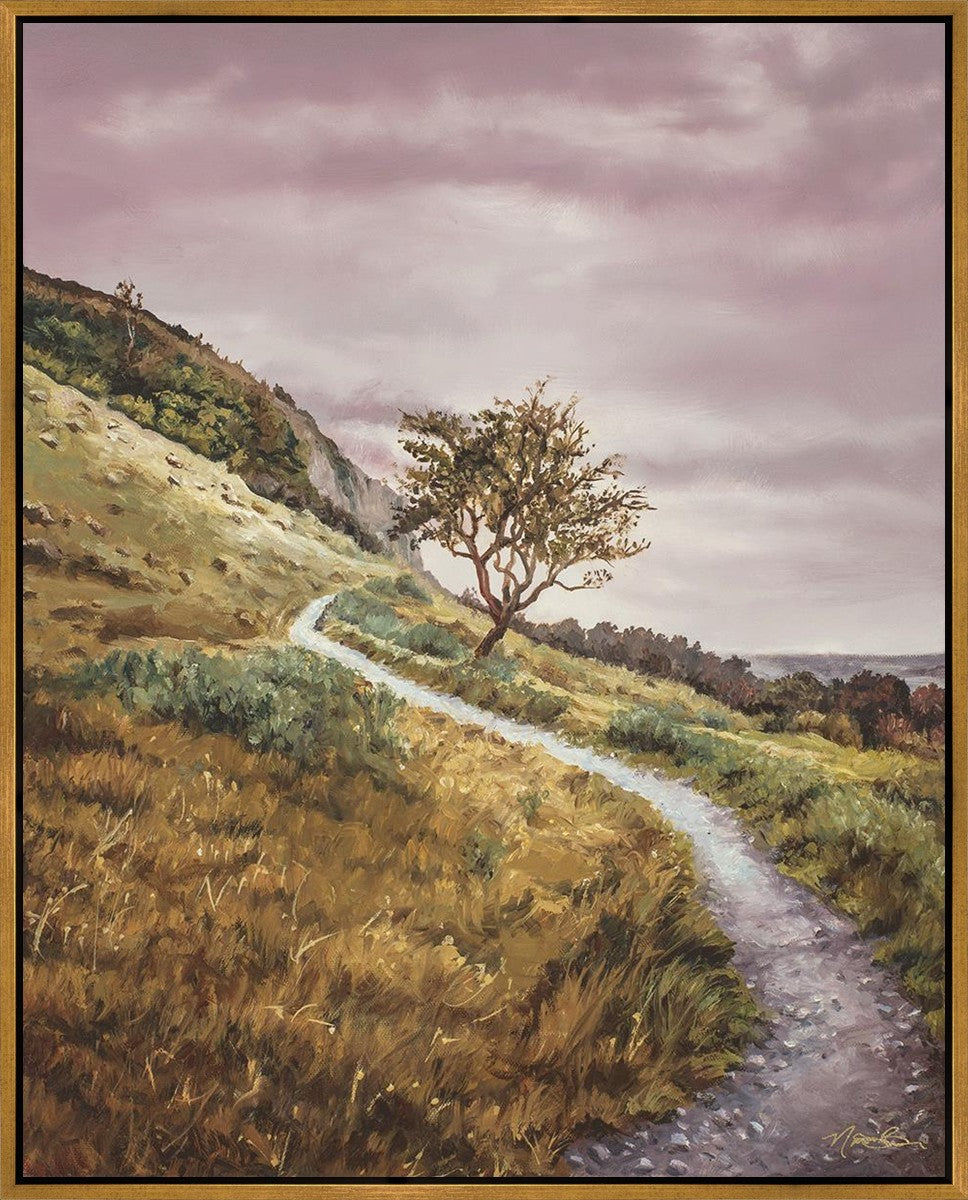 Enjoy the Beauty on your Broken Path Mountain Top Large Wall Art Gallery Wrap