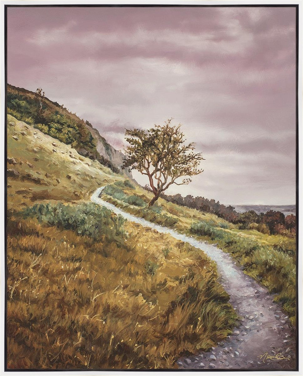 Enjoy the Beauty on your Broken Path Mountain Top Large Wall Art Gallery Wrap
