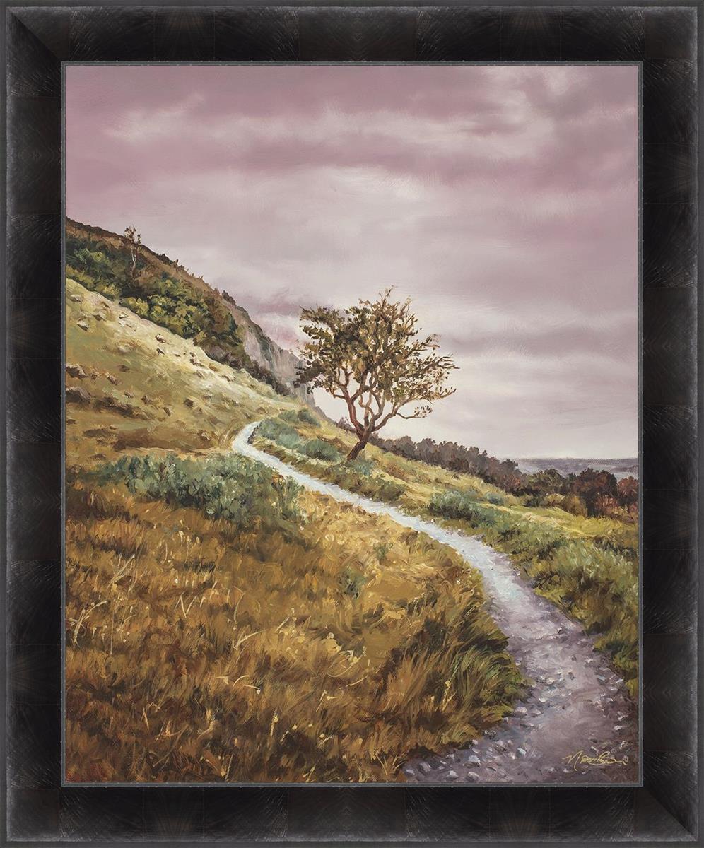 Enjoy the Beauty on your Broken Path Mountain Top Large Wall Art