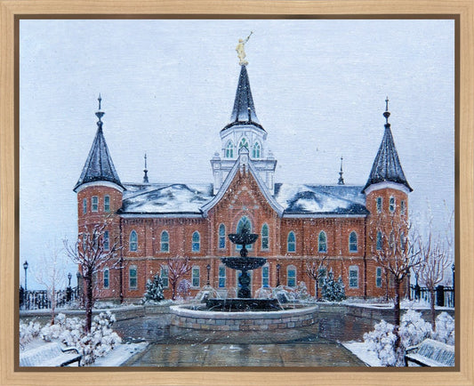 Snowing Lightly