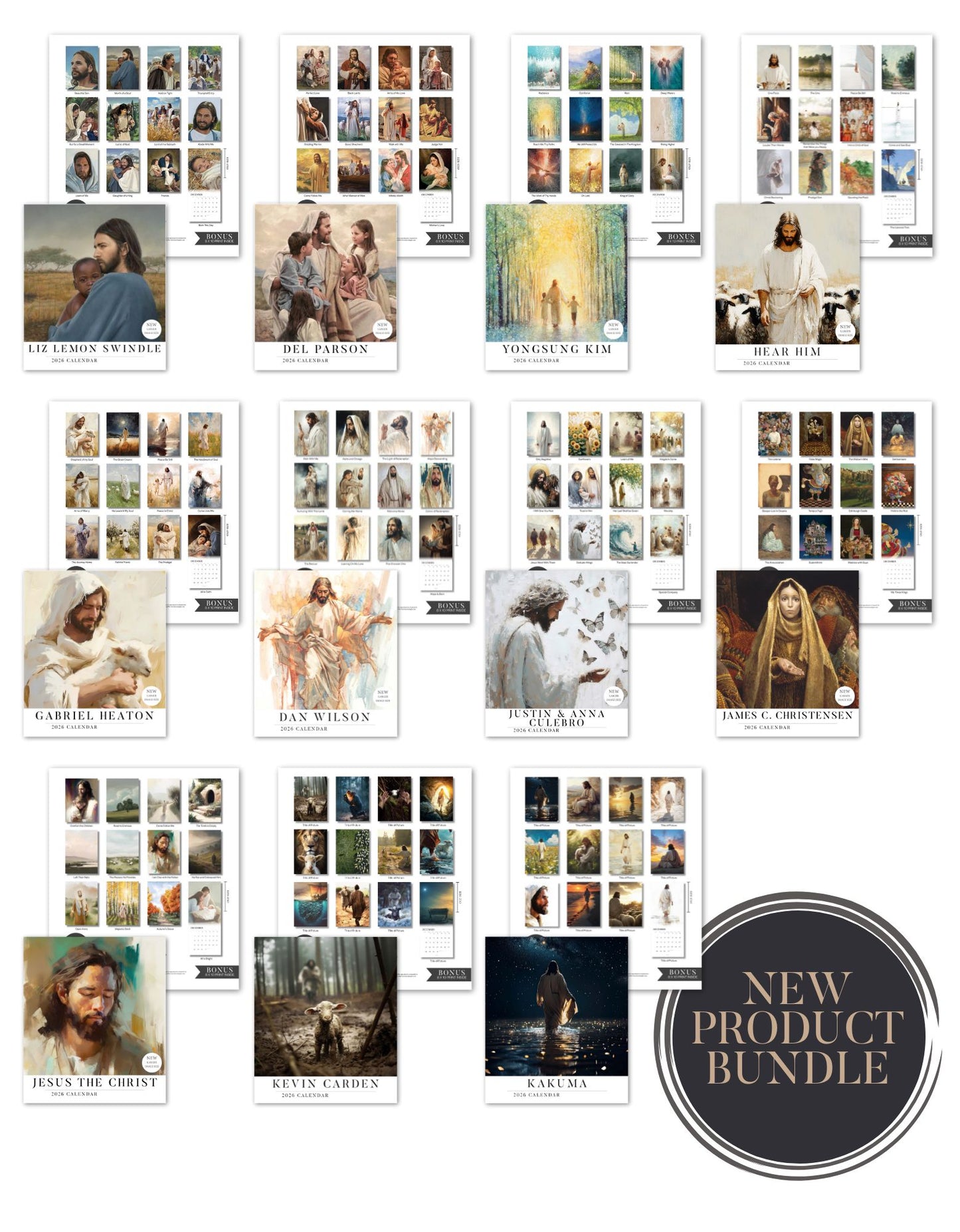 New Wall Calendar Bundle