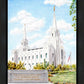 Brigham City Temple With Humbled Heart