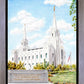 Brigham City Temple With Humbled Heart