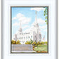 Brigham City Temple With Humbled Heart