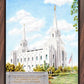 Brigham City Temple With Humbled Heart