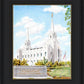Brigham City Temple With Humbled Heart