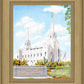 Brigham City Temple With Humbled Heart