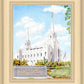 Brigham City Temple With Humbled Heart