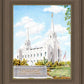 Brigham City Temple With Humbled Heart