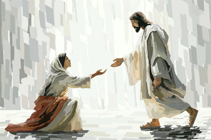 The Prayer of His Daughters Gallery Wrap