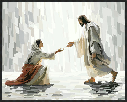 The Prayer of His Daughters Large Wall Art Gallery Wrap