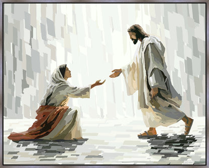 The Prayer of His Daughters Large Wall Art Gallery Wrap