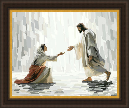 The Prayer of His Daughters Large Wall Art