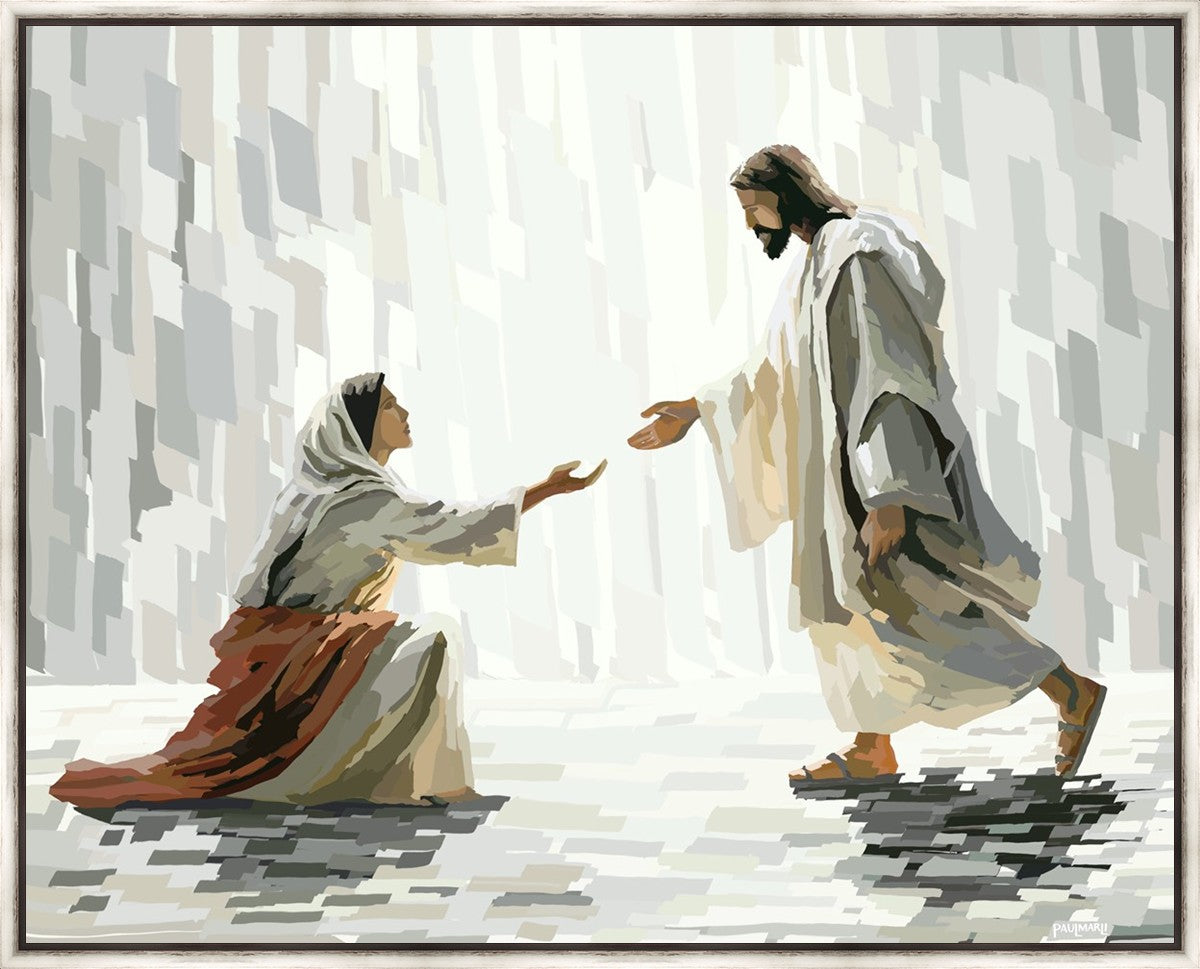 The Prayer of His Daughters Large Wall Art
