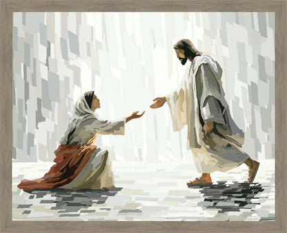 The Prayer of His Daughters Large Wall Art