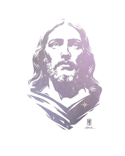 Alpha and Omega LAVENDER Gallery Wrap