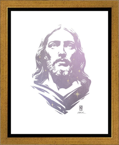 Alpha and Omega LAVENDER Gallery Wrap