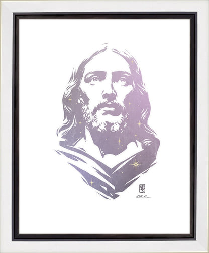 Alpha and Omega LAVENDER Gallery Wrap